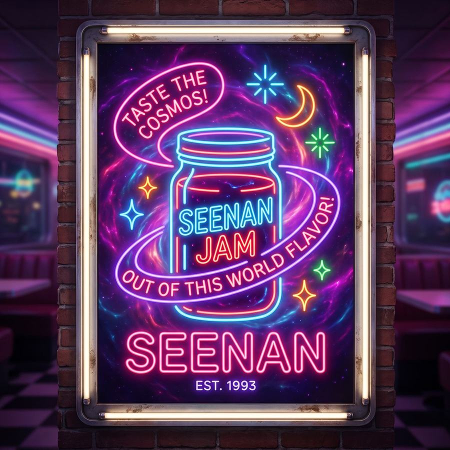 Neon Nostalgia template
